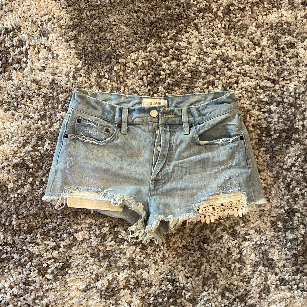 Free people Jean shorts